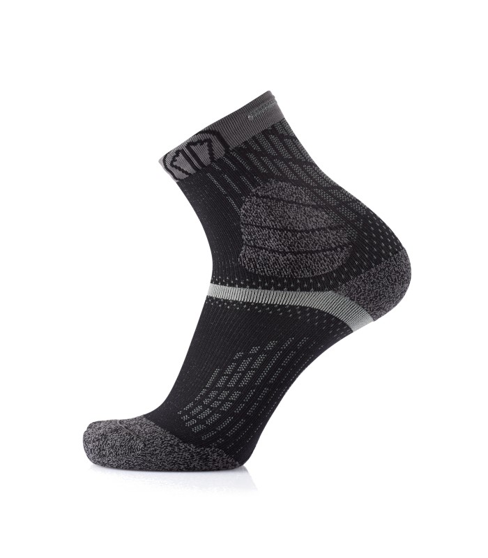 SIDAS Trail Protect Zwart/Grijze enkel sokken