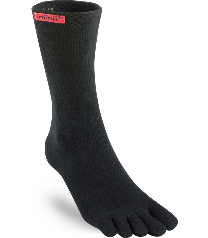 Injinji Sport Original Weight Crew Zwart
