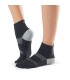 Toesox Sport Sock Minnie Zwart