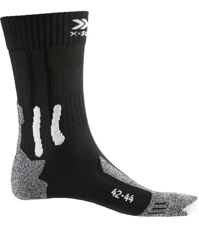 X-Socks Trek Outdoor Crew Zwart-Grijs
