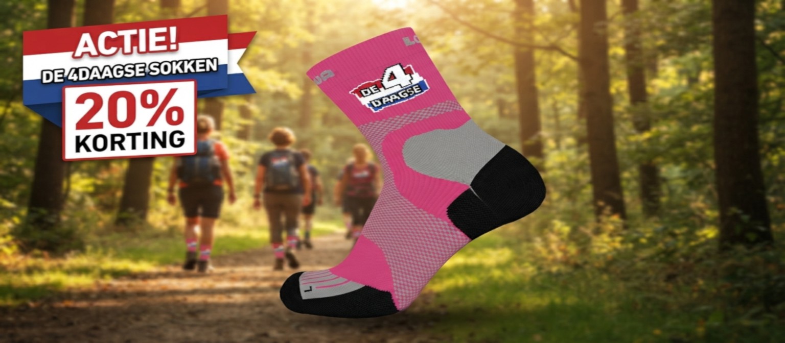 Anti-blaar wandelsokken