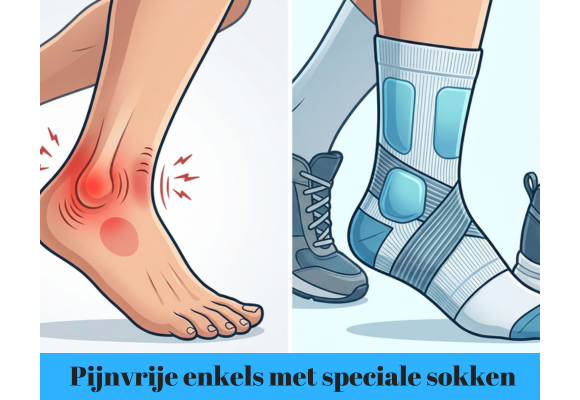 Sokken die enkelproblemen helpen voorkomen